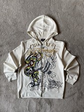 Vintage Cream Ed Hardy Panther