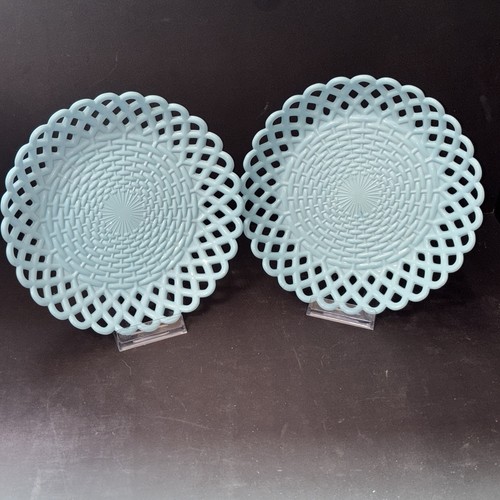 Pair sowerby blue milk - pair,
