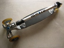 Micro Kickboard Adult Teen Original Scooter Silver Aluminium Joystick v1.0