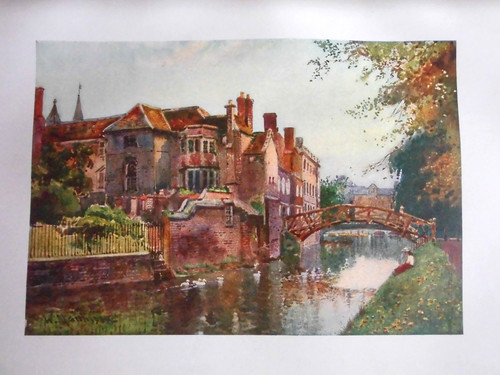 Edwardian cambridge print - cambridge,