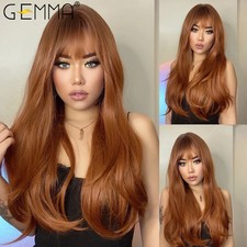 Synthetic Wig Brown Blonde