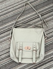 Authentic Mulberry Alexa Hobo Bag In Off White Leather