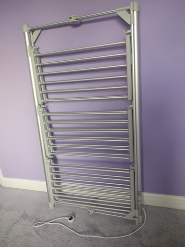 Tier heated clothes airer - heated,