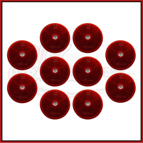 Red 60mm hi viz - 10,