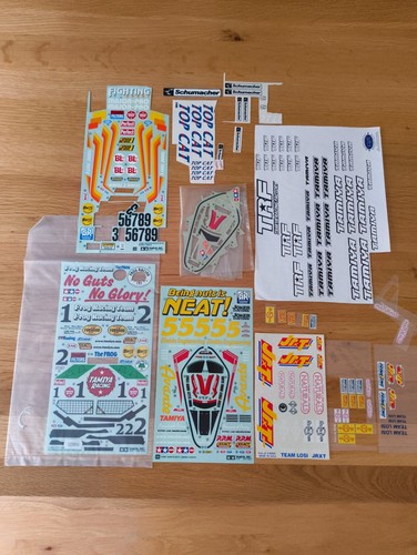 Tamiya decals buggy - decals, rc