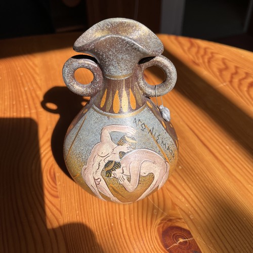 Handmade greek pottery replica - greek,