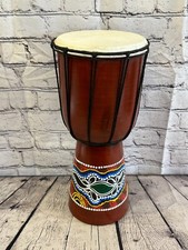 40cm Painted Wooden Djembe