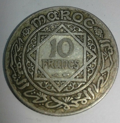 Moroccan francs coin a - francs,