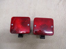 Rear fog lights lamps pair NOS