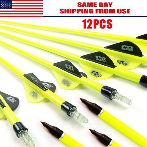 12pcs archery carbon hunting - 12pcs,
