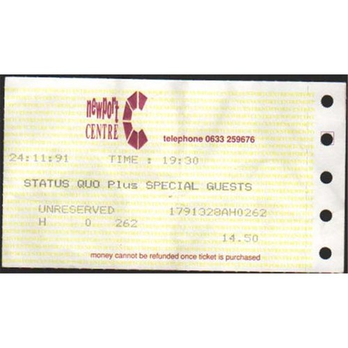 Status quo newport - status,