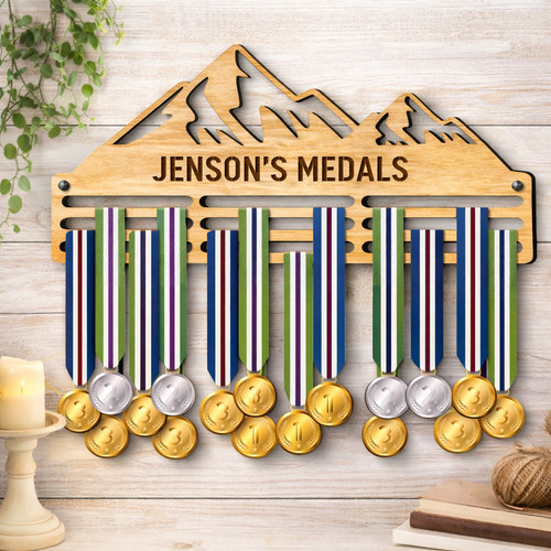 Personalised mountain race - personalised,