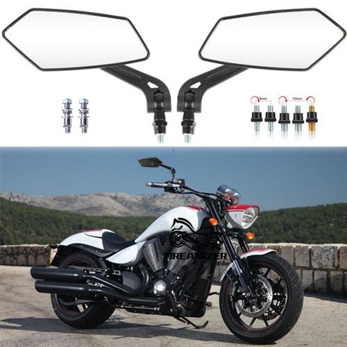 Motorcycle rear view - view, mirrors
