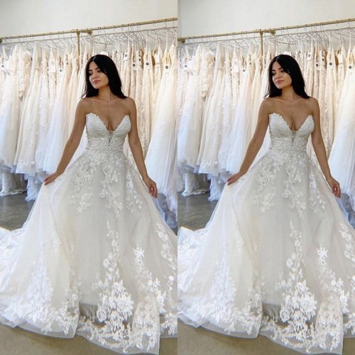 Line wedding dresses - a,