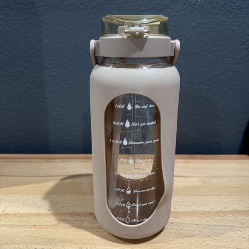 64oz glass water bottles with - glass,