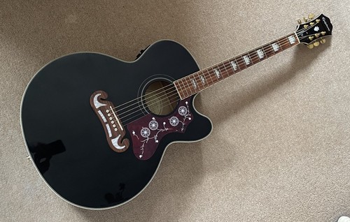 Epiphone 200ec studio black - j-200ec,