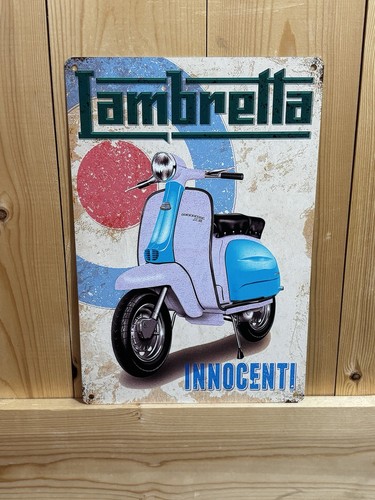 Lambretta vintage metal - vintage,