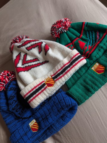 Rosso bianco nero bobble - rosso,