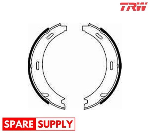 Brake shoe set - brake, parking