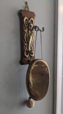 Art Nouveau Brass Wall Hanging