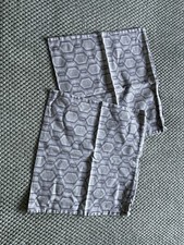 Ikea JATTEPOPPEL Cushion Covers, Green/Grey Geometric Pattern, 50x50cm Set of 2