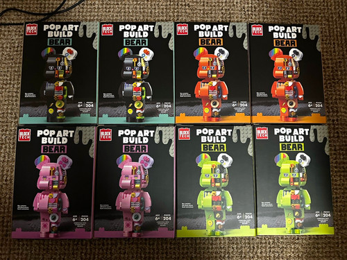 Block tech pop art - pop, build