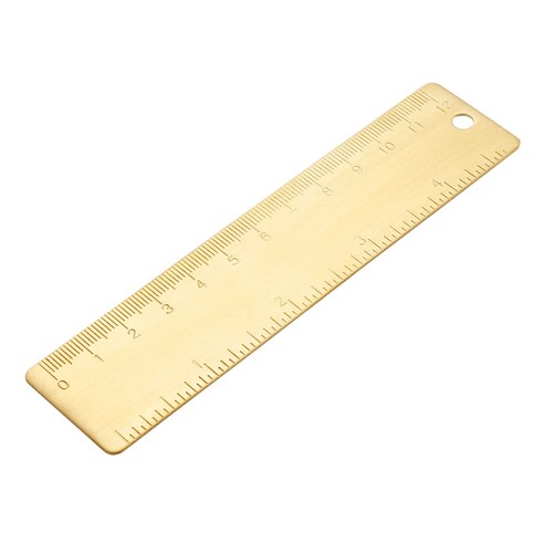 Straight ruler 120mm - straight, 4