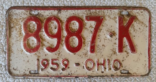 1959 ohio american license - ohio,