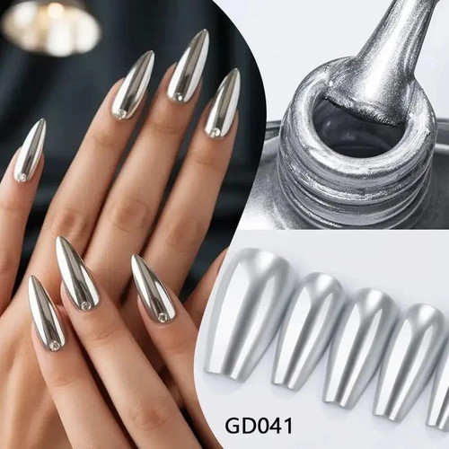 Metallic nail polish super - metallic,