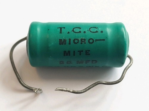 Tcc micromite 25uf - micromite, mfd
