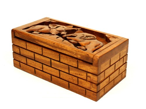 Elephant trinket box - elephant,
