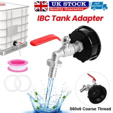 Ibc tank adapter connector - tank,