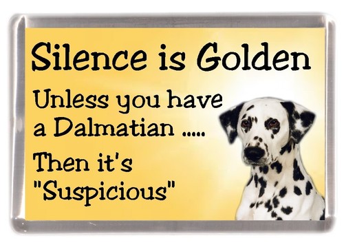Dalmatian dog fridge magnet - fridge,