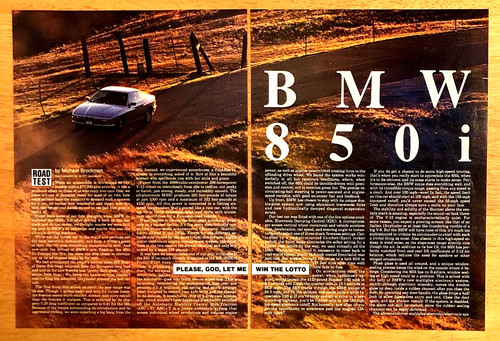1991 bmw 850i - 1991, coupe—original
