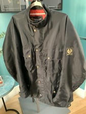 Genuine Belstaff Trialmaster XL500 Coated nylon Waterproof Motorbike Jacket XL