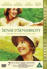 Sense And Sensibility (DVD) Robert Hardy Imogen Stubbs Harriet Walter Hugh Grant