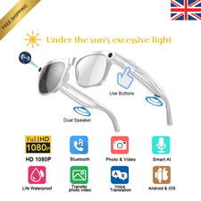 4K HD AI Smart Glasses