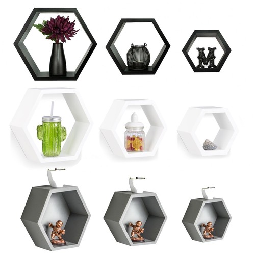 Set hexagonal shape - of,