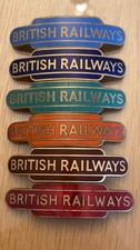 British Railway Complete Collection Cap Hat Totem Badge