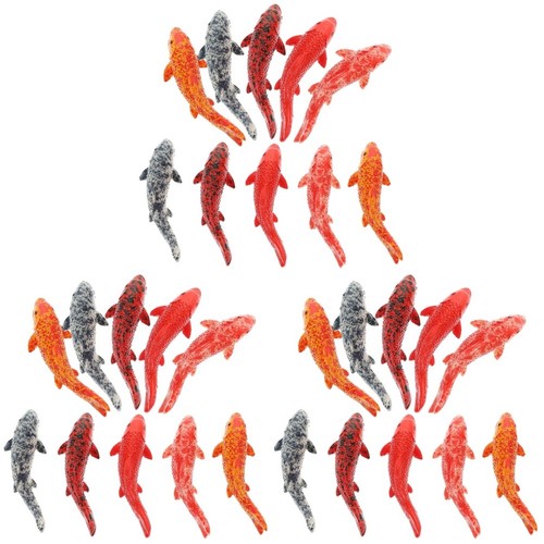 30pcs reusable resin - resin, koi