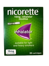 Nicorette 15mg Inhalator. 20
