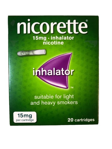 Nicorette 15mg inhalator 20 - nicorette,