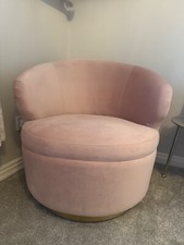 Pink swivel chair - Next