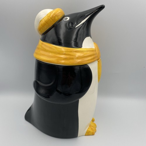 Metlox cookie jar - cookie, penguin