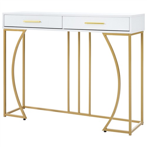 Modern console table white - table,