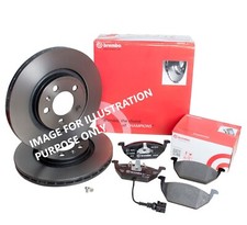 FOR SKODA Fabia Scout 1.2 TSI 85 5J BREMBO FRONT BRAKE DISCS 288MM&BRAKE PAD SET