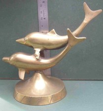 Brass Dolphin Figurine, Free