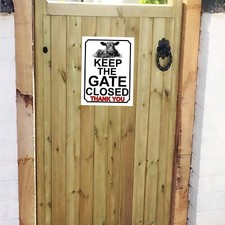 Please close the gate Cattle
