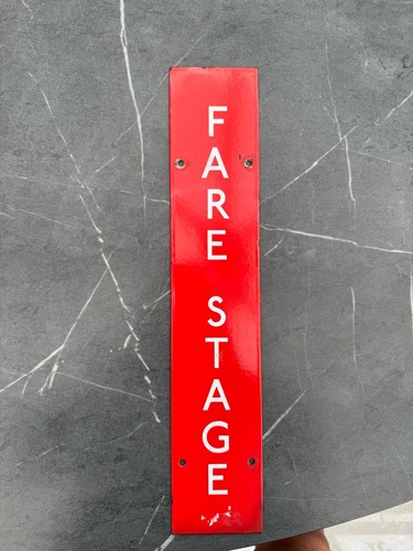 Vintage london fare stage - london,