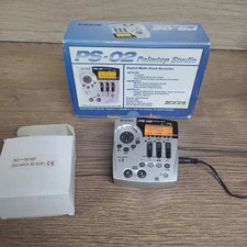 Zoom PS-02 Palmtop Studio Digital Multi Track Recorder vgc 